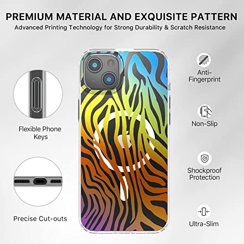 Magnetic Slim Case for iPhone 14 Pro Max Case 6.7", Compatible with MagSafe, Military Grade Drop Shockproof