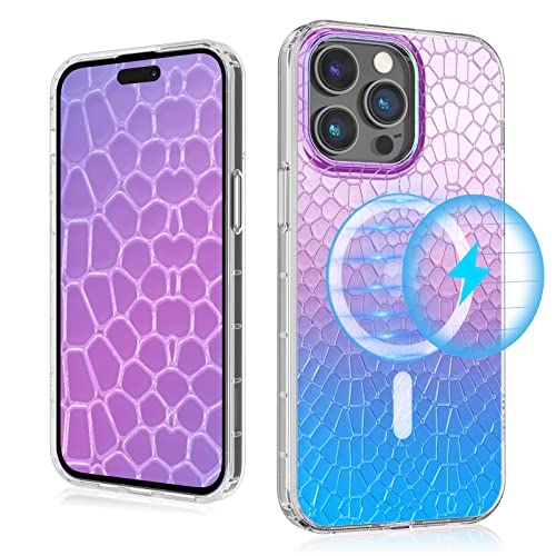 Magnetic Slim Case for iPhone 14 Pro Max Case 6.7", Compatible with MagSafe, Military Grade Drop Shockproof