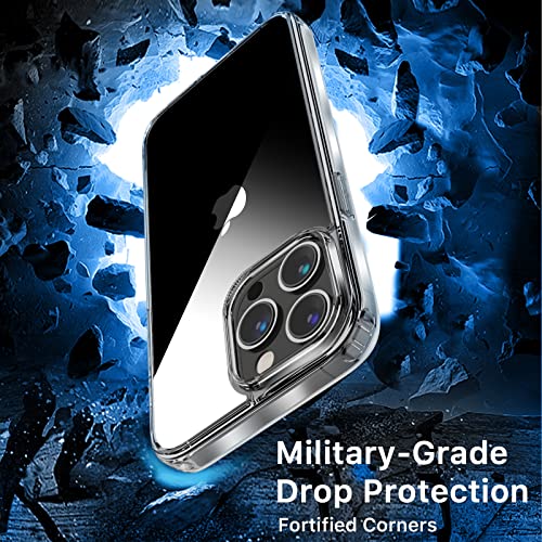 Magnetic Slim Case for iPhone 14 Pro Max Case 6.7", Compatible with MagSafe, Military Grade Drop Shockproof