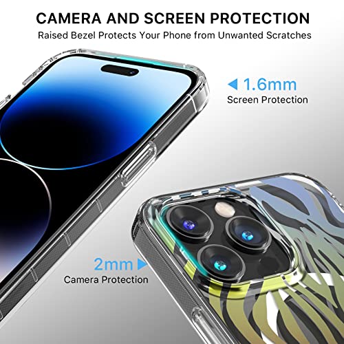 Magnetic Slim Case for iPhone 14 Pro Max Case 6.7", Compatible with MagSafe, Military Grade Drop Shockproof