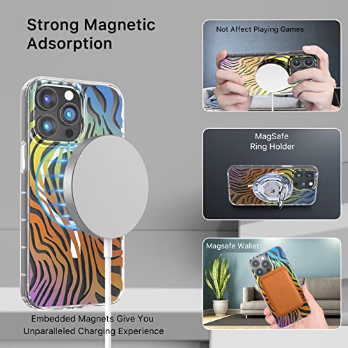 iPhone 14 Pro Case 6.1 inch, Compatible with MagSafe, Military Grade Drop Shockproof