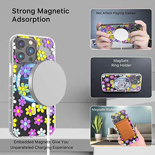 iPhone 14 Pro Case 6.1 inch, Compatible with MagSafe, Military Grade Drop Shockproof