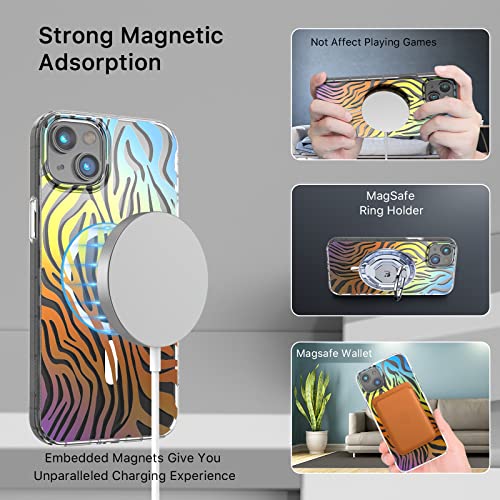 Magnetic Slim Case for iPhone 14 Pro Max Case 6.7", Compatible with MagSafe, Military Grade Drop Shockproof