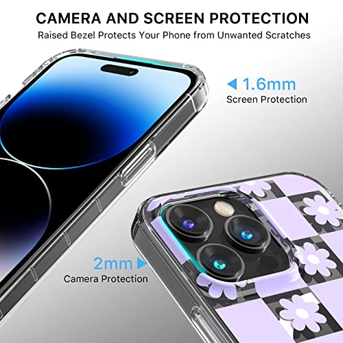 Magnetic Slim Case for iPhone 14 Pro Max Case 6.7", Compatible with MagSafe, Military Grade Drop Shockproof