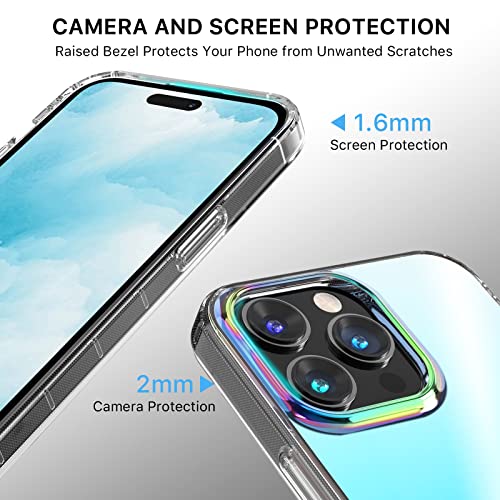 Magnetic Slim Case for iPhone 14 Pro Max Case 6.7", Compatible with MagSafe, Military Grade Drop Shockproof