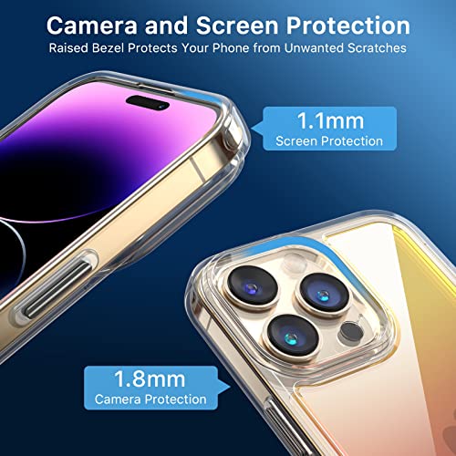 Magnetic Slim Case for iPhone 14 Pro Max Case 6.7", Compatible with MagSafe, Military Grade Drop Shockproof