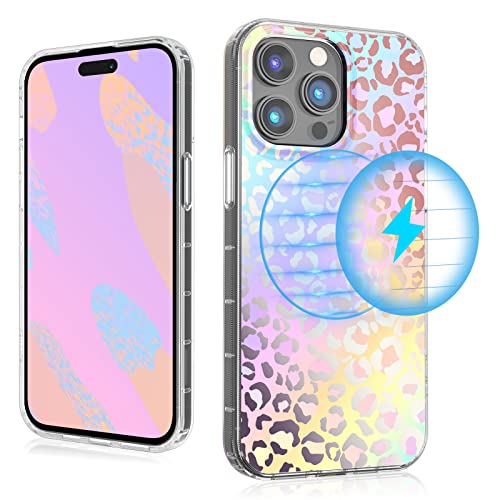 Magnetic Slim Case for iPhone 14 Pro Max Case 6.7", Compatible with MagSafe, Military Grade Drop Shockproof