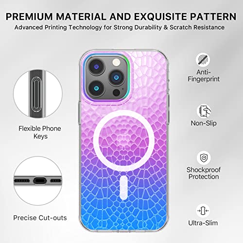 iPhone 14 Pro Case 6.1 inch, Compatible with MagSafe, Military Grade Drop Shockproof