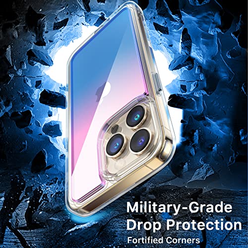Magnetic Slim Case for iPhone 14 Pro Max Case 6.7", Compatible with MagSafe, Military Grade Drop Shockproof