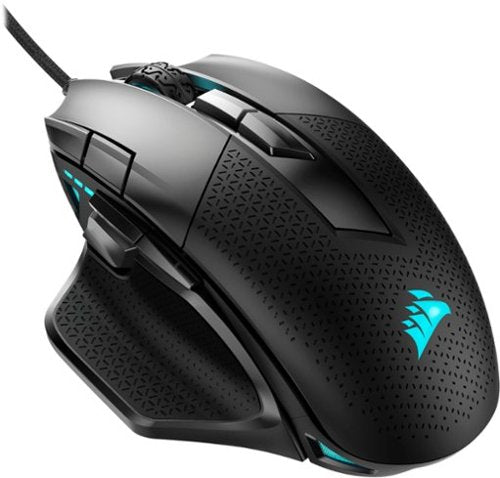 CORSAIR - Nightsword RGB Tunable FPS/MOBA Wired Optical Gaming Mouse with...