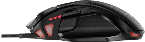 CORSAIR - Nightsword RGB Tunable FPS/MOBA Wired Optical Gaming Mouse with...