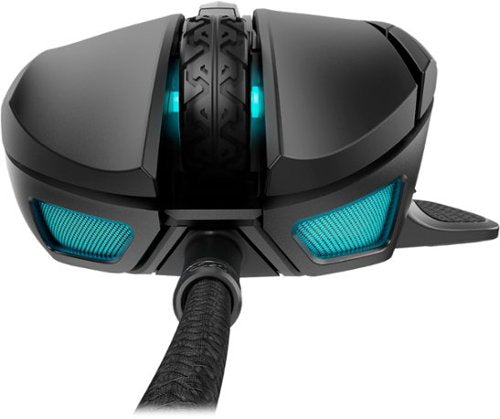 CORSAIR - Nightsword RGB Tunable FPS/MOBA Wired Optical Gaming Mouse with...