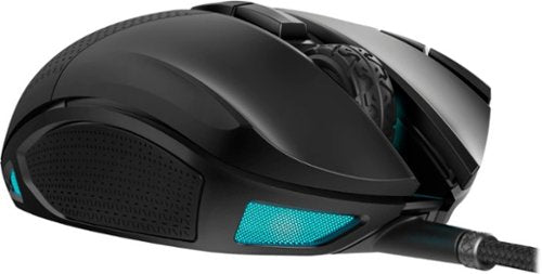 CORSAIR - Nightsword RGB Tunable FPS/MOBA Wired Optical Gaming Mouse with...