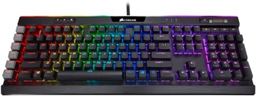 CORSAIR - K95 RGB PLATINUM XT Full-size Wired Mechanical Cherry MX Speed...