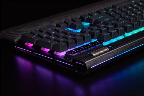 CORSAIR - K100 RGB Full-size Wired Mechanical OPX Linear Switch Gaming...