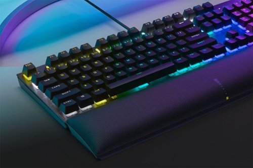 CORSAIR - K60 RGB Pro SE Full-size Wired Mechanical Cherry Viola Linear...