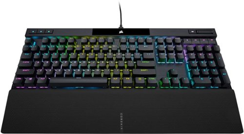 CORSAIR - K70 RGB PRO Full-size Wired Mechanical Cherry MX Speed Linear...