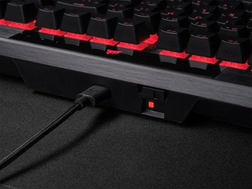 CORSAIR - K70 RGB PRO Full-size Wired Mechanical Cherry MX Speed Linear...