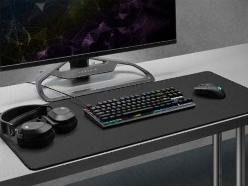 CORSAIR - K60 PRO TKL Wired Optical-Mechanical OPX Linear Switch Gaming...