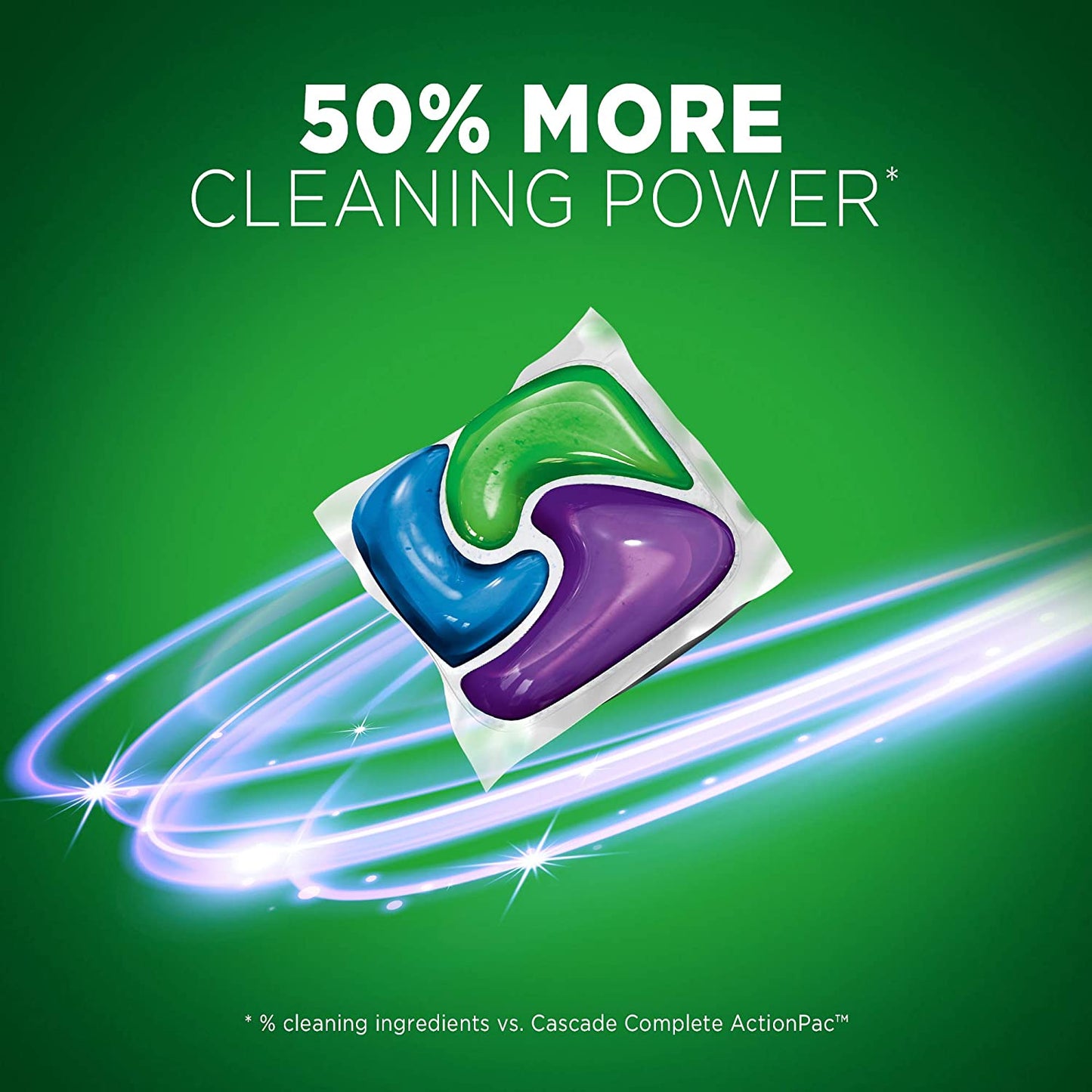 Cascade Platinum Dishwasher Pods, Actionpacs Detergent with...