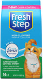 Fresh Step Non-Clumping Premium Cat Litter with Febreze Freshness, Scented,...