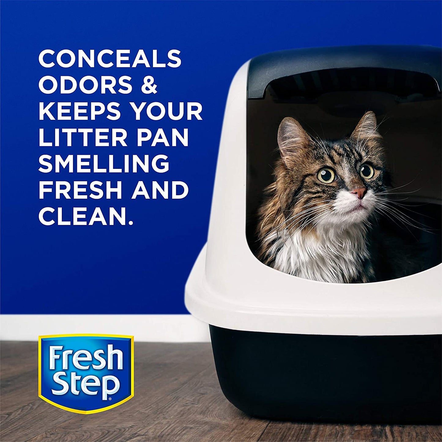 Fresh Step Cat Litter Crystals | Box Deodorizer 70 Ounce - 1 Pack