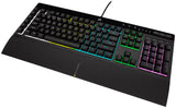 Corsair K55 RGB Pro Gaming Keyboard - Dynamic RGB Backlighting, Six Macro Keys with Elgato Stream Deck Software Integration