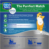 Fresh Step Odor Shield Scented Litter with the Power of Febreze, Clumping...