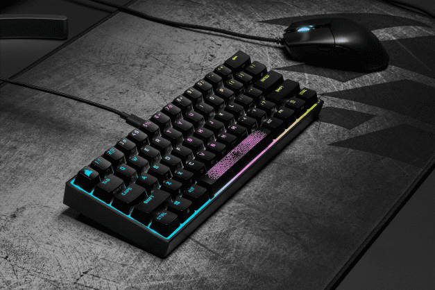 Corsair K65 RGB Mini Mechanical Gaming Keyboard - CHERRY MX Red