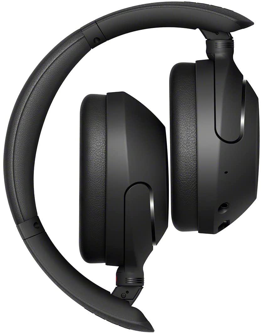 Sony WH-XB910N EXTRA BASS Noise Cancelling Headphones, Wireless Bluetooth Over the Ear Headset with Microphone and Alexa Voice Control, Black