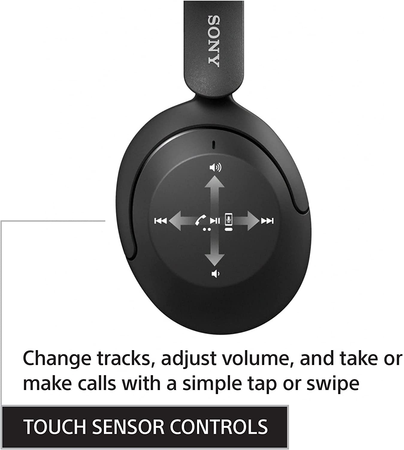 Sony WH-XB910N EXTRA BASS Noise Cancelling Headphones, Wireless Bluetooth Over the Ear Headset with Microphone and Alexa Voice Control, Black