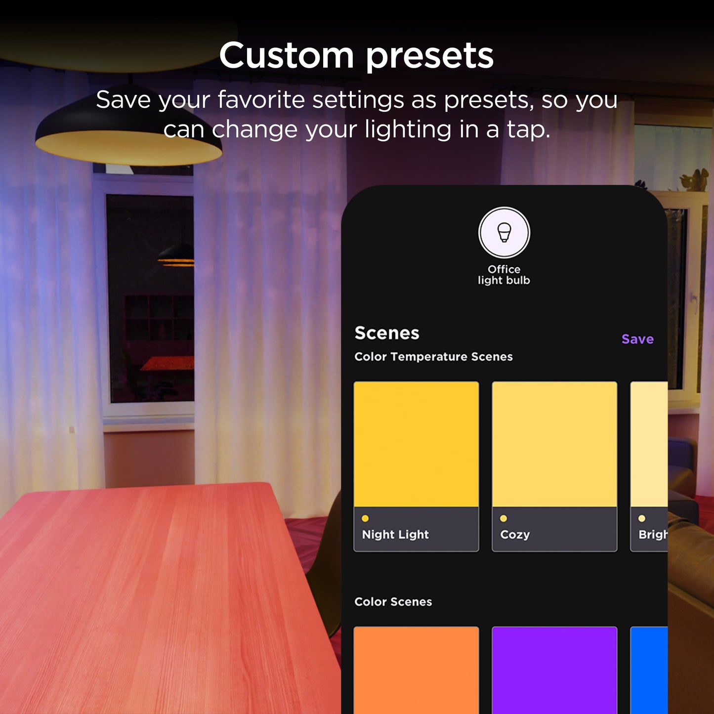 Roku Smart Home Smart Bulb SE (Color) 2-Pack with 16 Million Color Options, 12 Watts