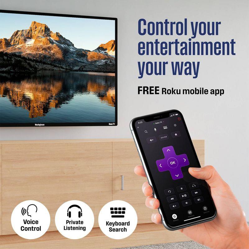 Westinghouse 24" 720p LED Roku Smart TV