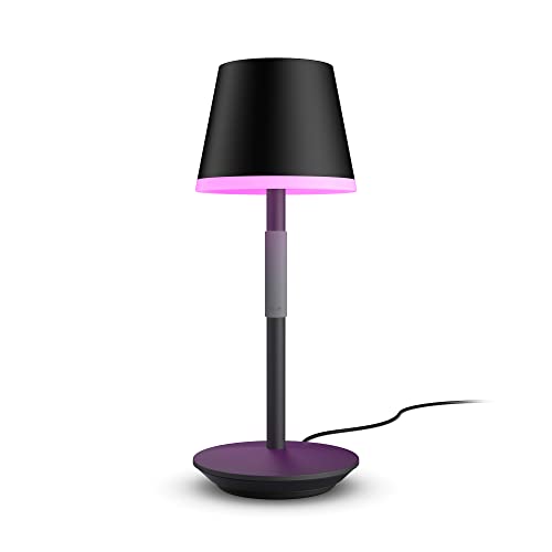Philips Hue Go Smart Portable Table Lamp, White - White and Color Ambiance