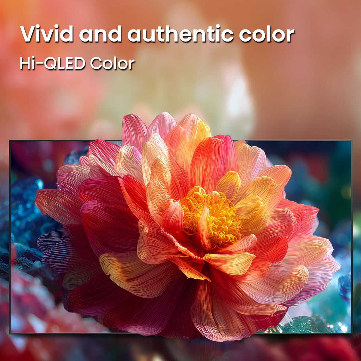 Hisense 43" Class QD40R Series Hi-QLED FHD Smart Roku TV (43QD40R, 2026 Model) - Hi - QLED Color, Dolby Audio, Full Array LED, Slim Bezel Design, Noise Reduction, Game Mode, Roku OS
