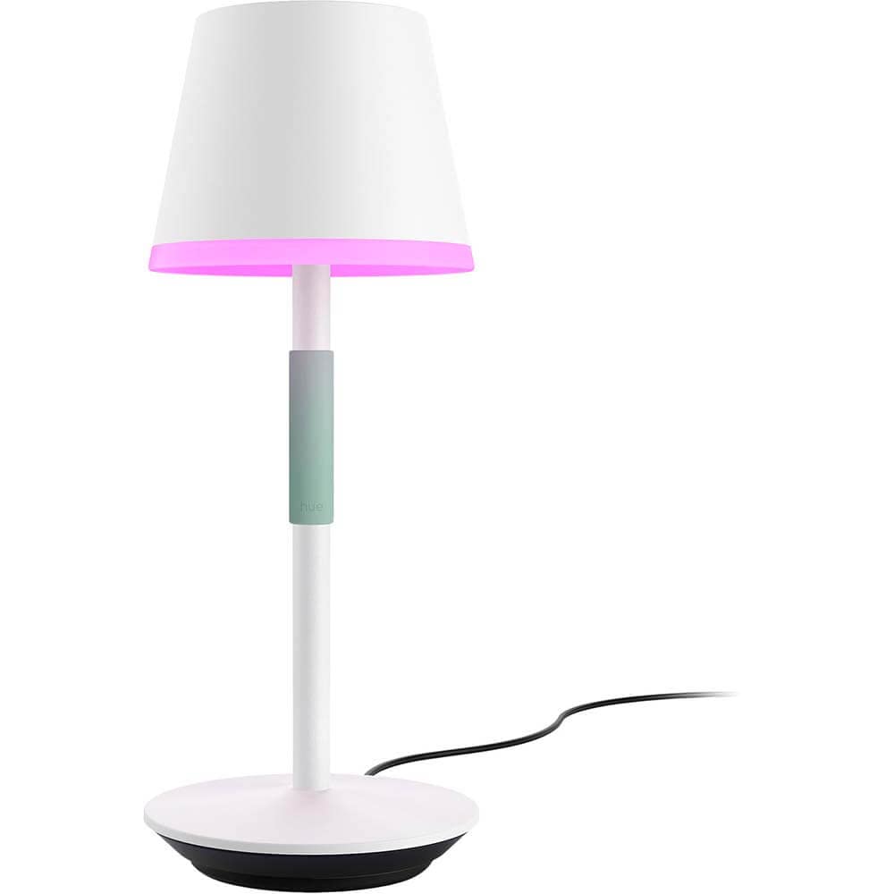 Philips Hue Go Smart Portable Table Lamp, White - White and Color Ambiance