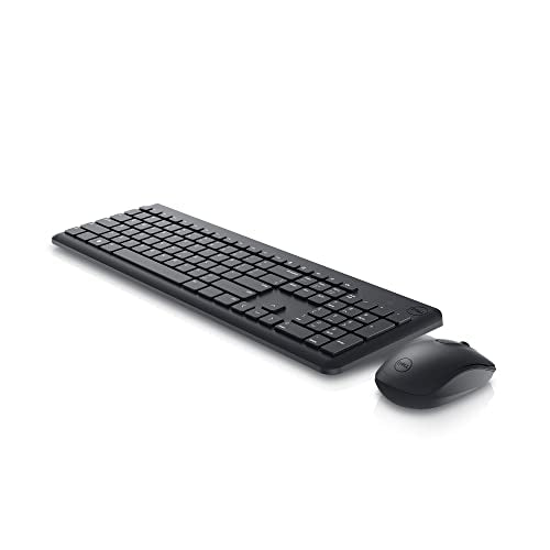 Dell KM3322W Wireless Keyboard and Mouse Combo – 2.4GHz USB Receiver Home & Office (Black)