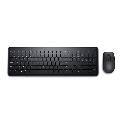 Dell KM3322W Wireless Keyboard and Mouse Combo – 2.4GHz USB Receiver Home & Office (Black)