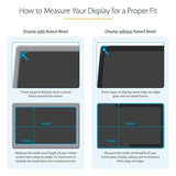Monitor Privacy Screen for 24 inch PC Display - Computer Screen Security Filter - Blue Light Reducing Screen Protector Film - 16:9 Widescreen - Matte/Glossy - +/-30 Degree, TAA