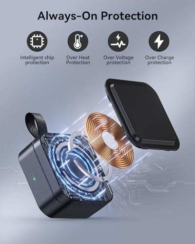 PhoNecessity 3-in-1 Foldable Wireless Charger | Fast Travel Charging Station for iPhone, Apple Watch, AirPods