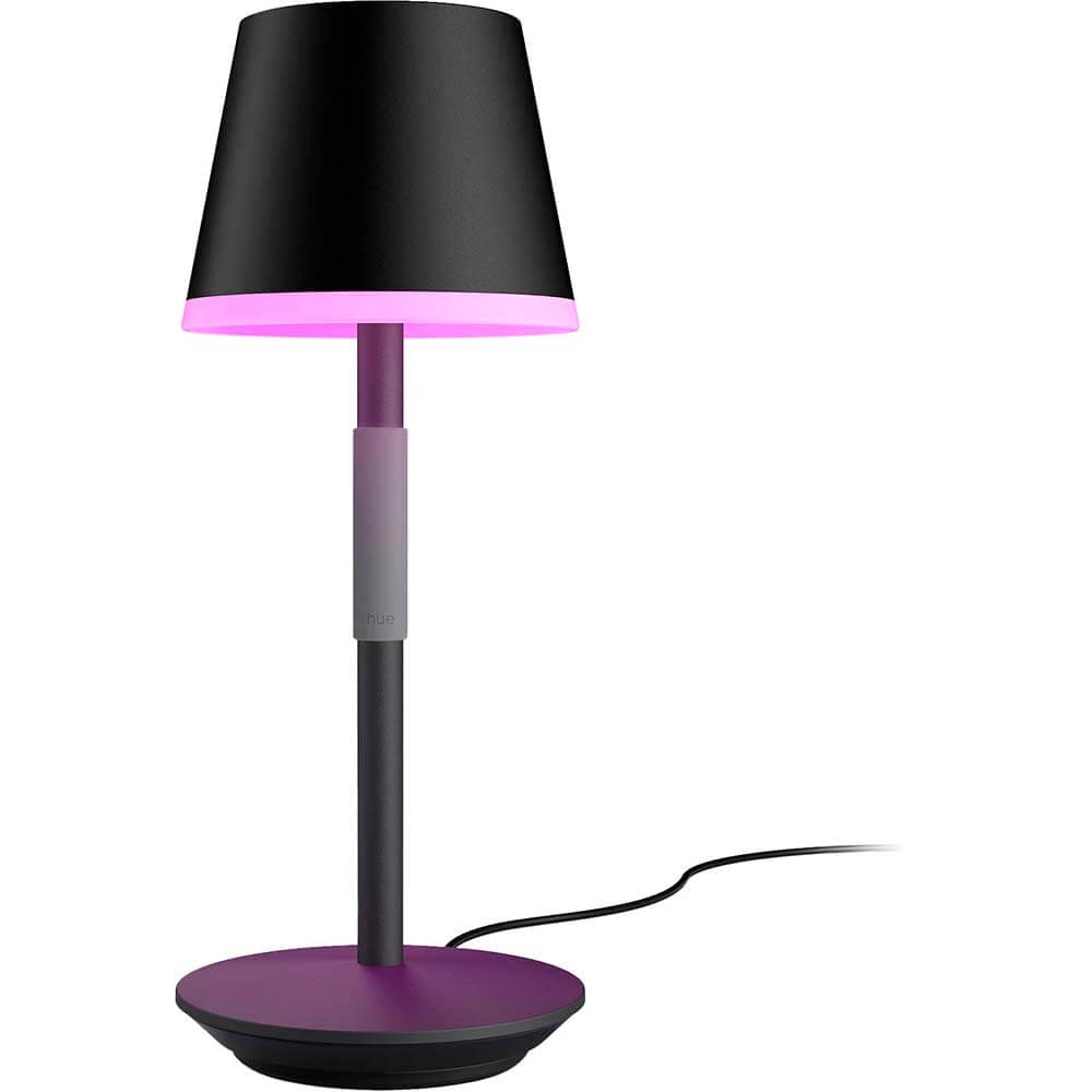 Philips Hue Go Smart Portable Table Lamp, White - White and Color Ambiance
