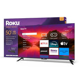 Roku Smart TV-4K HDR RokuTV Enhanced Voice Remote, Brilliant 4K Picture, Automatic Brightness, & Seamless Streaming – Live Local News, Sports, Family Entertainment