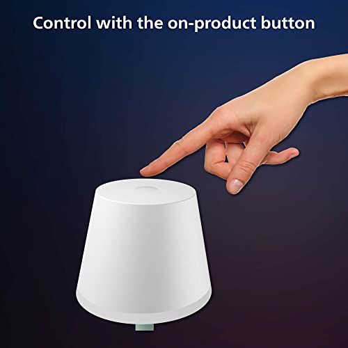 Philips Hue Go Smart Portable Table Lamp, White - White and Color Ambiance