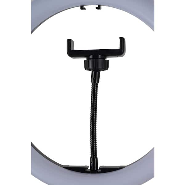 PhoNecessity LED Selfie Ring Light Tripod with Adjustable Height and Smart Phone Holder