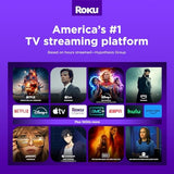 Roku Smart TV-4K HDR RokuTV Enhanced Voice Remote, Brilliant 4K Picture, Automatic Brightness, & Seamless Streaming – Live Local News, Sports, Family Entertainment