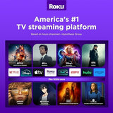 Roku Smart TV-4K HDR RokuTV Enhanced Voice Remote, Brilliant 4K Picture, Automatic Brightness, & Seamless Streaming – Live Local News, Sports, Family Entertainment