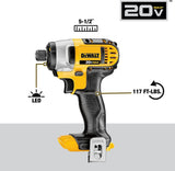 DEWALT 20V MAX Cordless Drill and Impact Driver, Power Tool Combo Kit with 2 Batteries and Charger (DCK240C2)