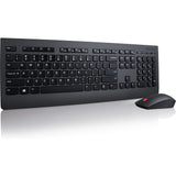 Lenovo Professional Wireless Keyboard and Mouse Combo, 2.4 GHz USB Wireless Receiver