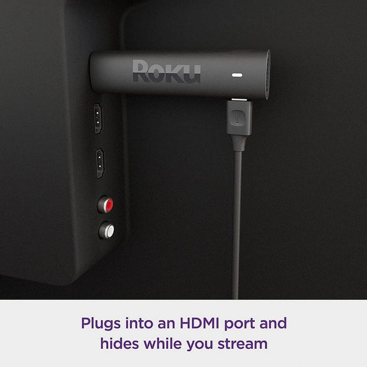 Roku Streaming Stick 4K/HDR/ with Roku Voice Remote