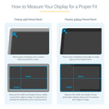 Monitor Privacy Screen for 24 inch PC Display - Computer Screen Security Filter - Blue Light Reducing Screen Protector Film - 16:9 Widescreen - Matte/Glossy - +/-30 Degree, TAA
